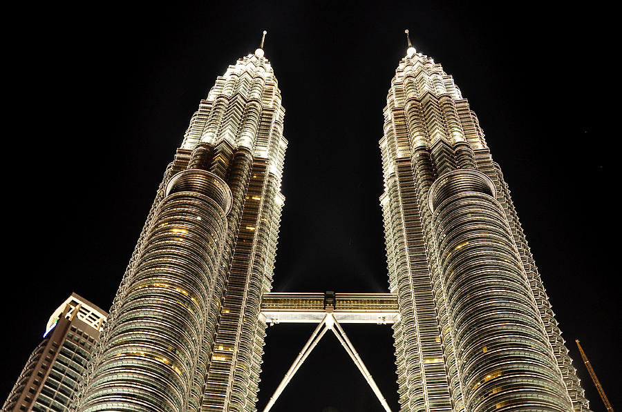 Architecture Photograph - Petronas Towers in Kuala Lumpur by Freepassenger By Ozzy CG