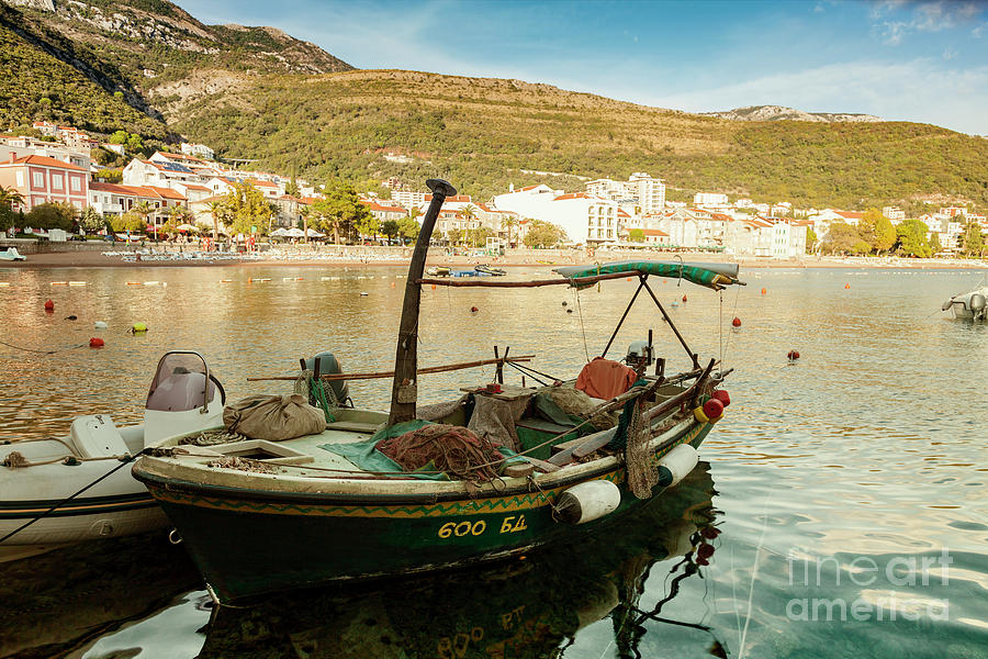Petrovac fishing boat Photograph by Sophie McAulay