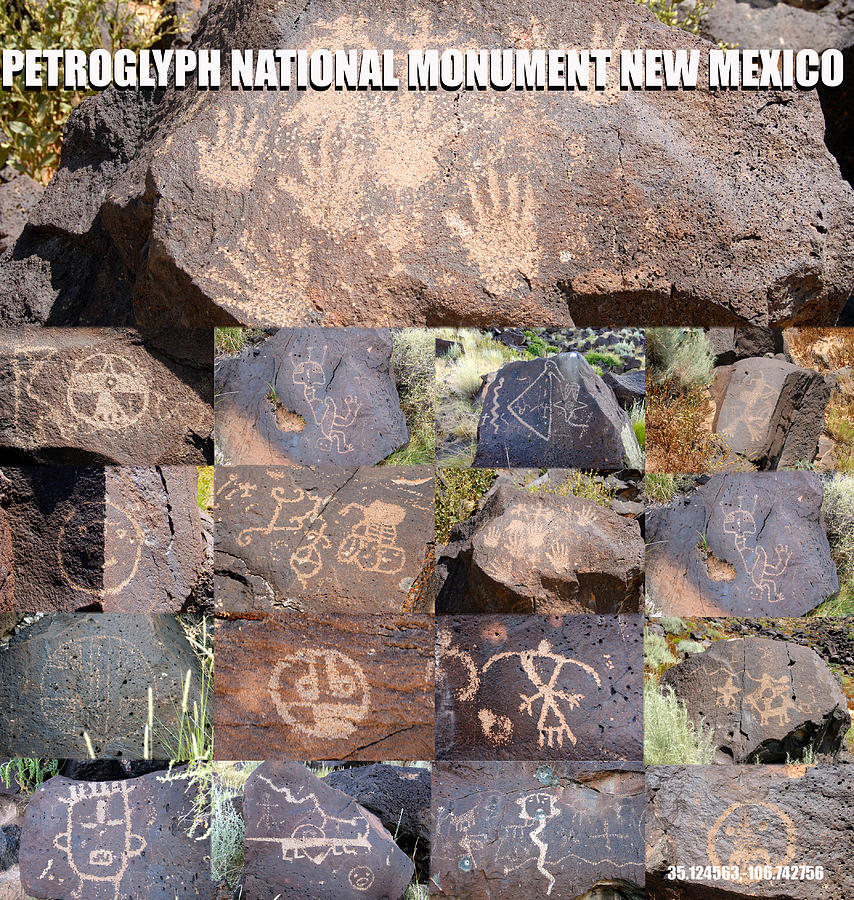 Petroglyph National Monument site Photograph by David Lee Thompson