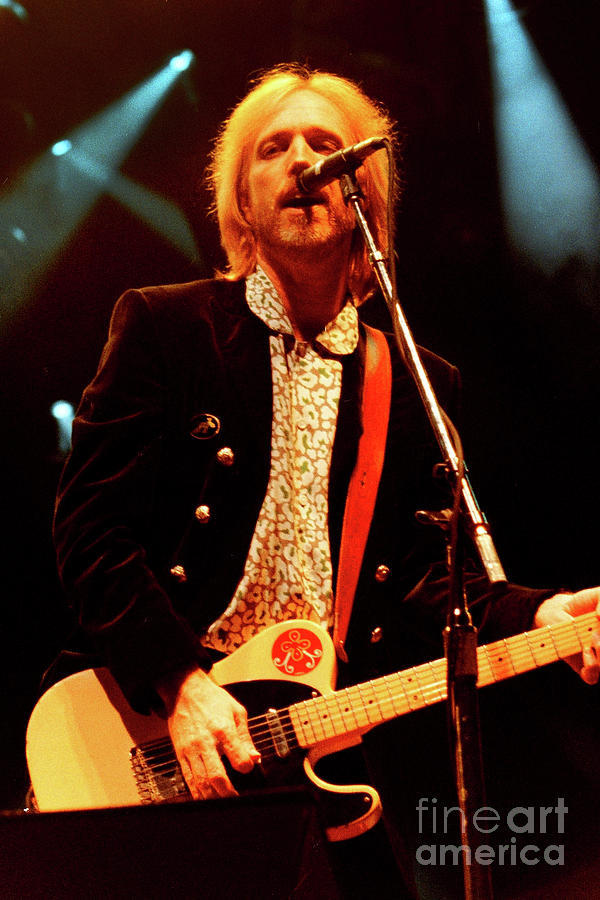 Tom Petty Photograph - Petty-95-Tom-0464 by Gary Gingrich Galleries