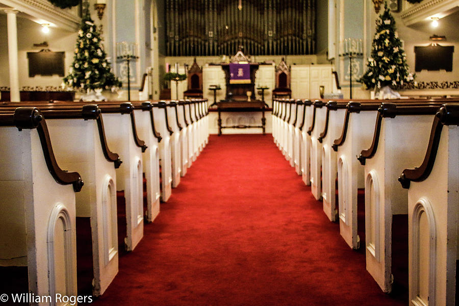 Pew with a View Photograph by William E Rogers - Fine Art America