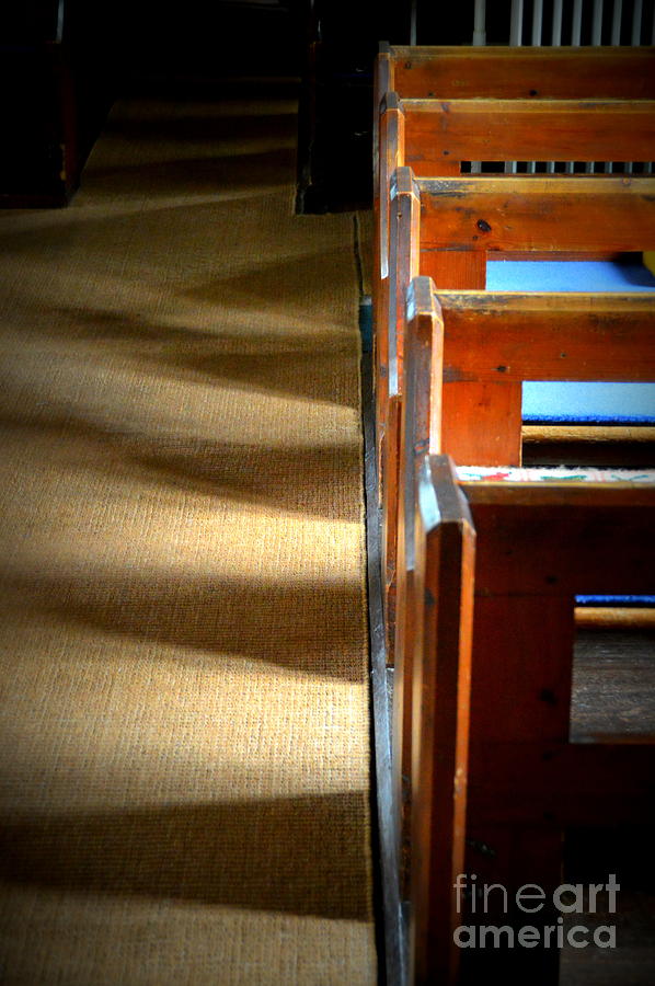 Pews Photograph by Andy Thompson