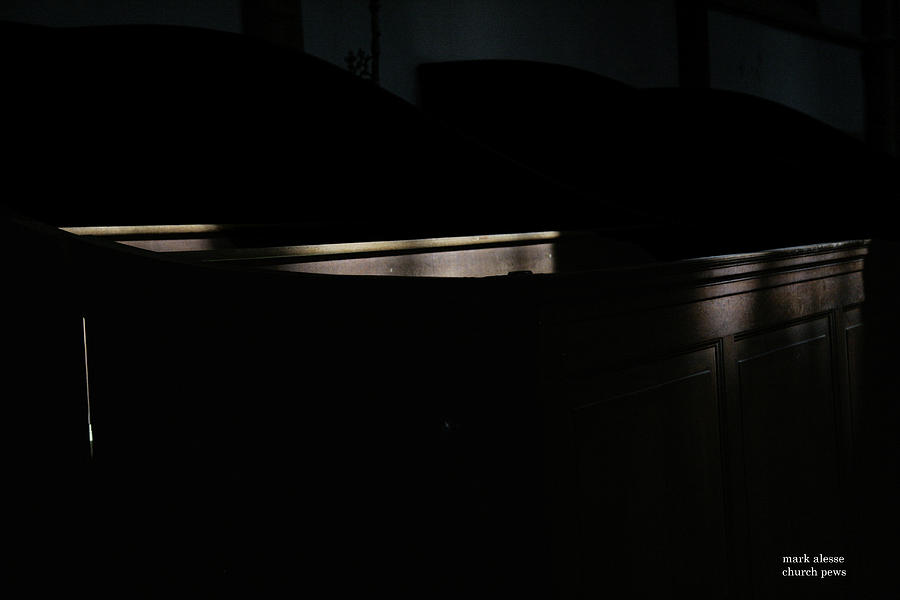 Pews Photograph by Mark Alesse