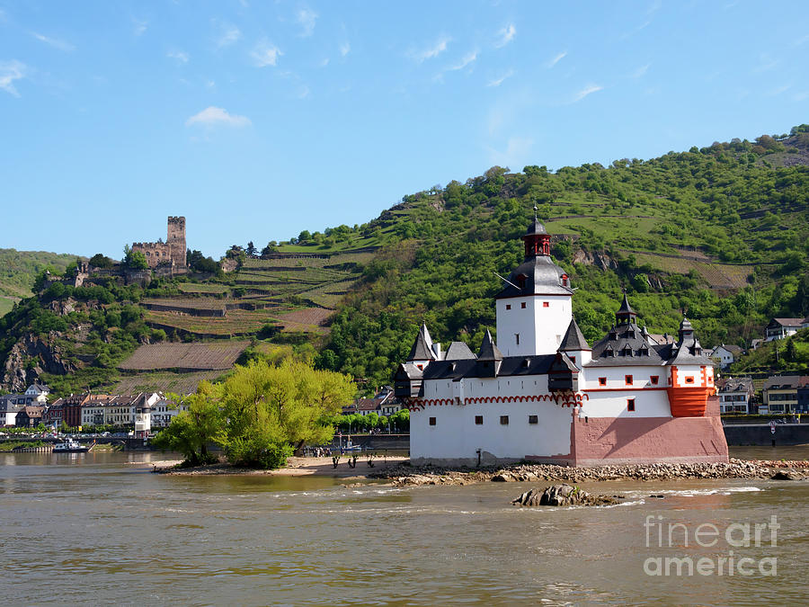 Pfaltzgrafenstein Castle in Kaub Germany Photograph by Louise Heusinkveld
