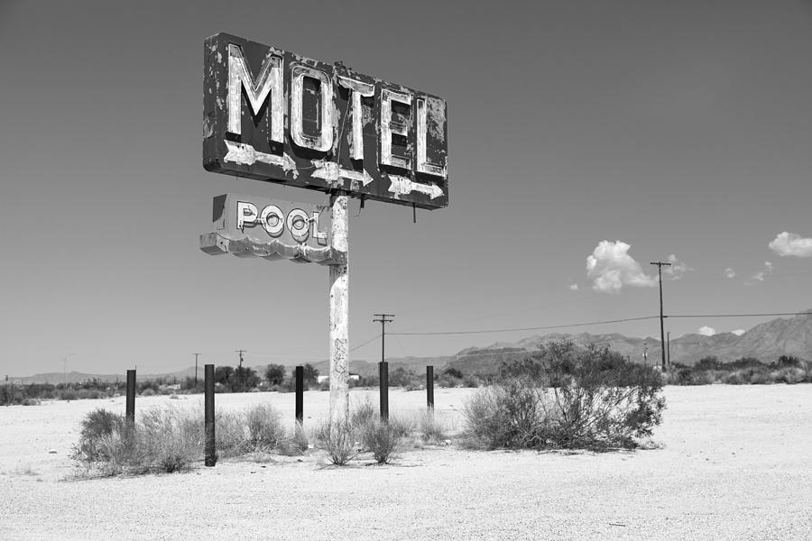 Phantom Motel and Pool Photograph by Rick Pisio