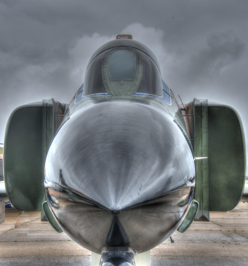 Jet Photograph - Phantom Nose by Phil And Karen Rispin