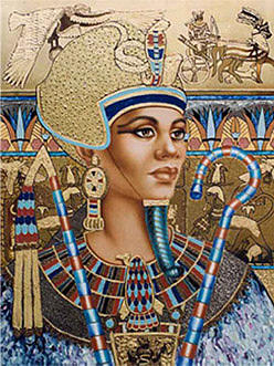 Pharaoh Painting by Beatriz Ramirez | Fine Art America