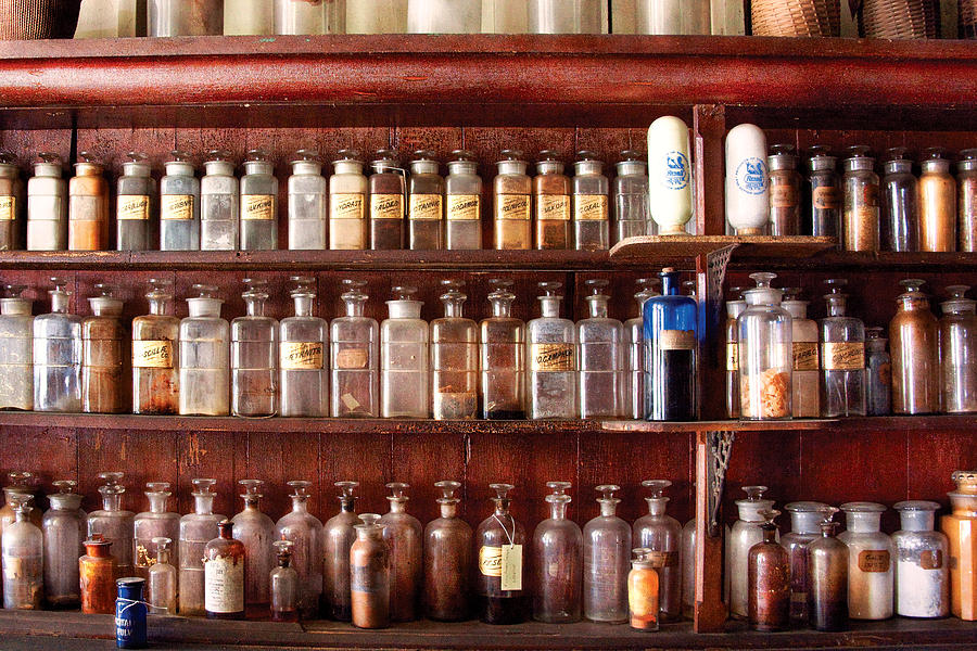 Pharmacy - For Medicinal Use Only Photograph by Mike Savad - Pixels