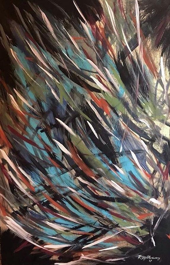 Abstract Painting - Phases by Key Artistry