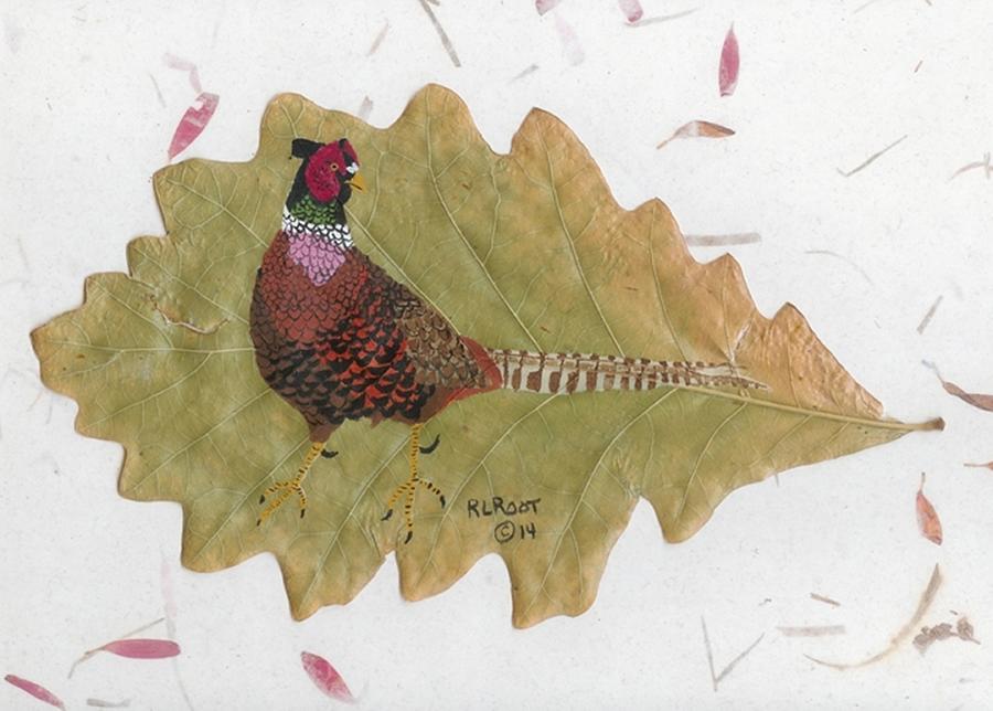 Pheasant Painting by Ralph Root
