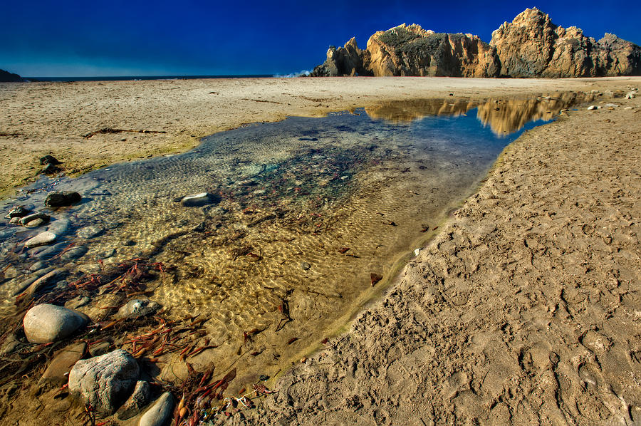 Beach Photograph - Pheiffer Beach #1 - Big Sur California by Jennifer Rondinelli Reilly - Fine Art Photography