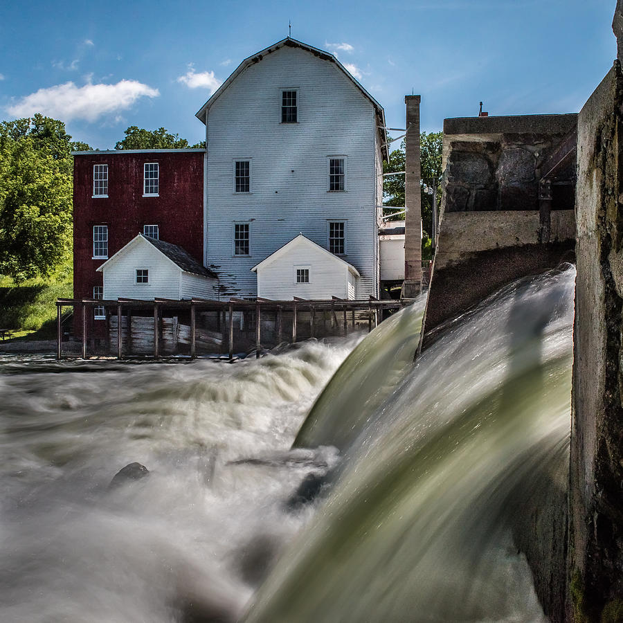 Phelps Mill Falls Photograph by Paul Freidlund