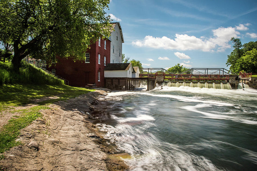 Phelps Mill Long Exposure Photograph by Paul Freidlund