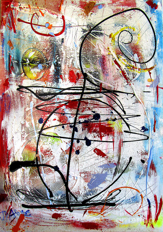 Abstract Painting - Phi by David Abse