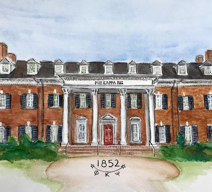 Phi Kappa Psi Painting by Starr Weems
