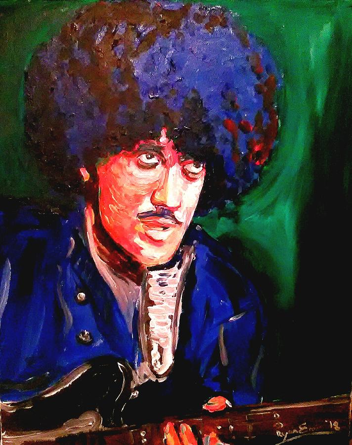 Phil Lynott Painting by Ryan Ennis - Fine Art America