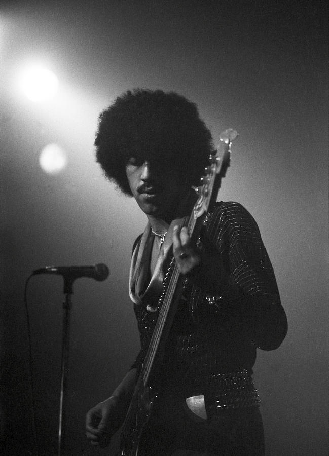 Thin Lizzy Photograph - Phil Lynott by Sue Arber