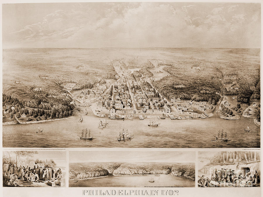 Philadelphia, 1702 Photograph by Granger