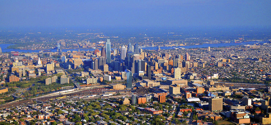 Philadelphia Aerial 0518 Photograph by Duncan Pearson