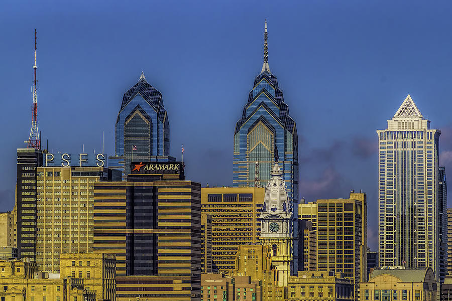 Philadelphia City Hall Skyline Photograph by Nick Zelinsky Jr
