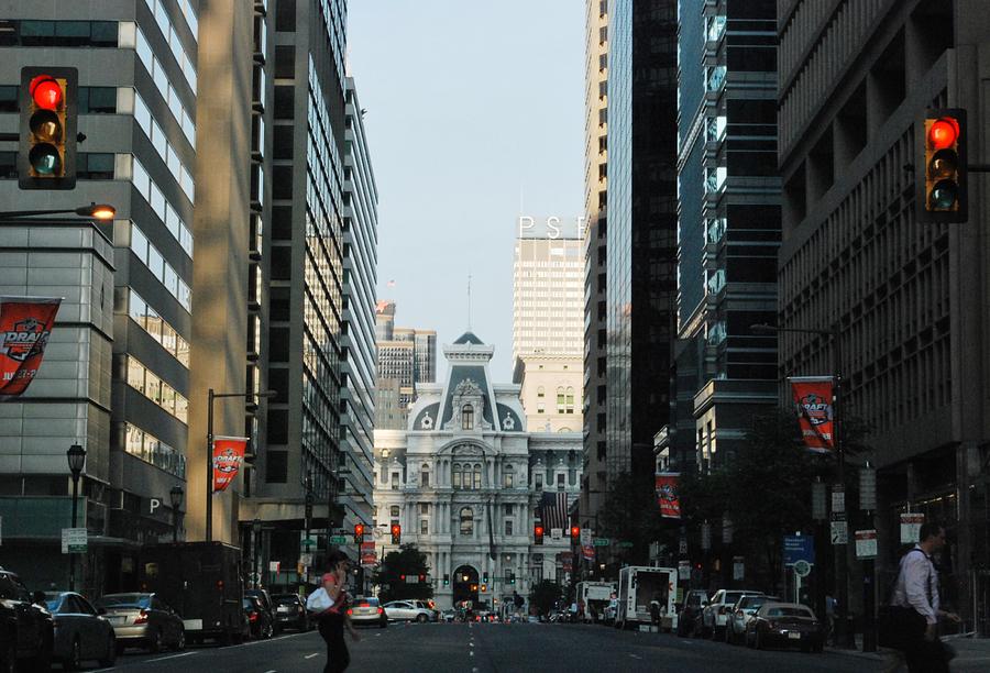 Philadelphia Photograph - Philadelphia City Hall Street Level View by Matt Quest