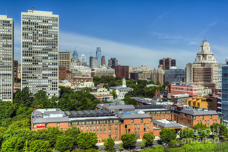 Philadelphia Cityscape Photograph by David Zanzinger