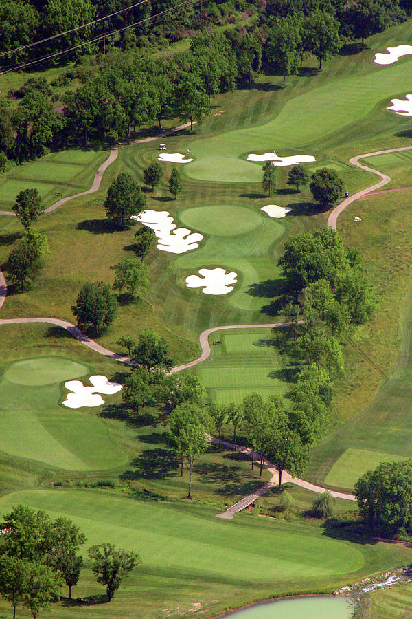 Philadelphia Cricket Club Militia Hill Golf Course 5th Hole Photograph by Duncan Pearson