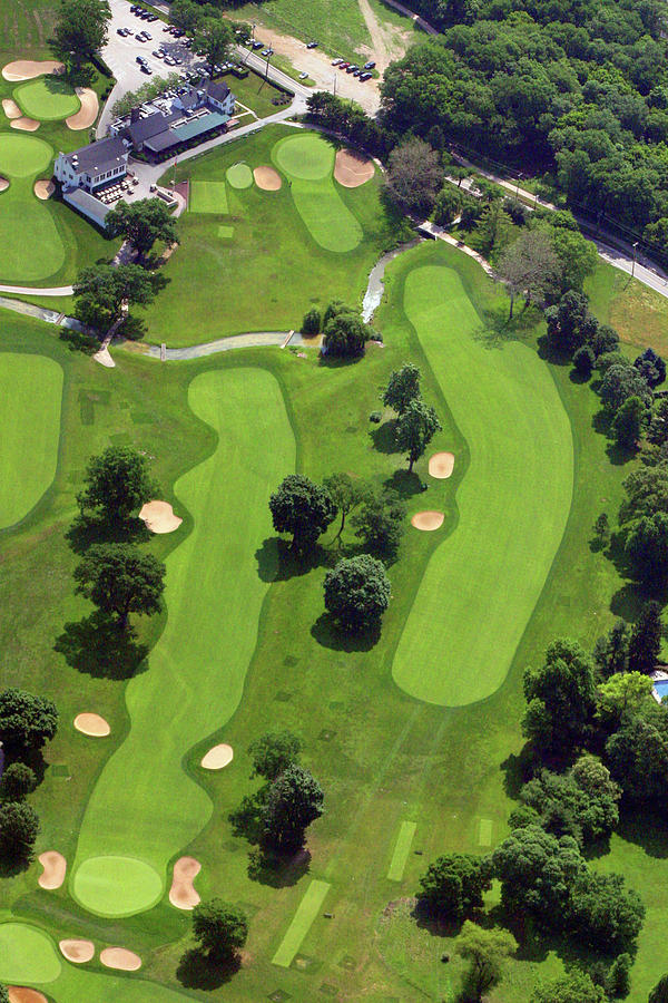 Philadelphia Cricket Club Wissahickon Golf Course 18th Hole Photograph by Duncan Pearson