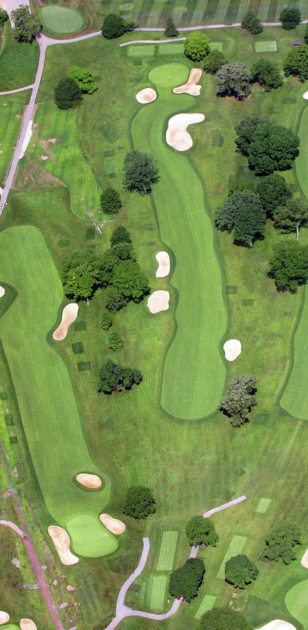 Philadelphia Cricket Club Wissahickon Golf Course 7th Hole Photograph by Duncan Pearson
