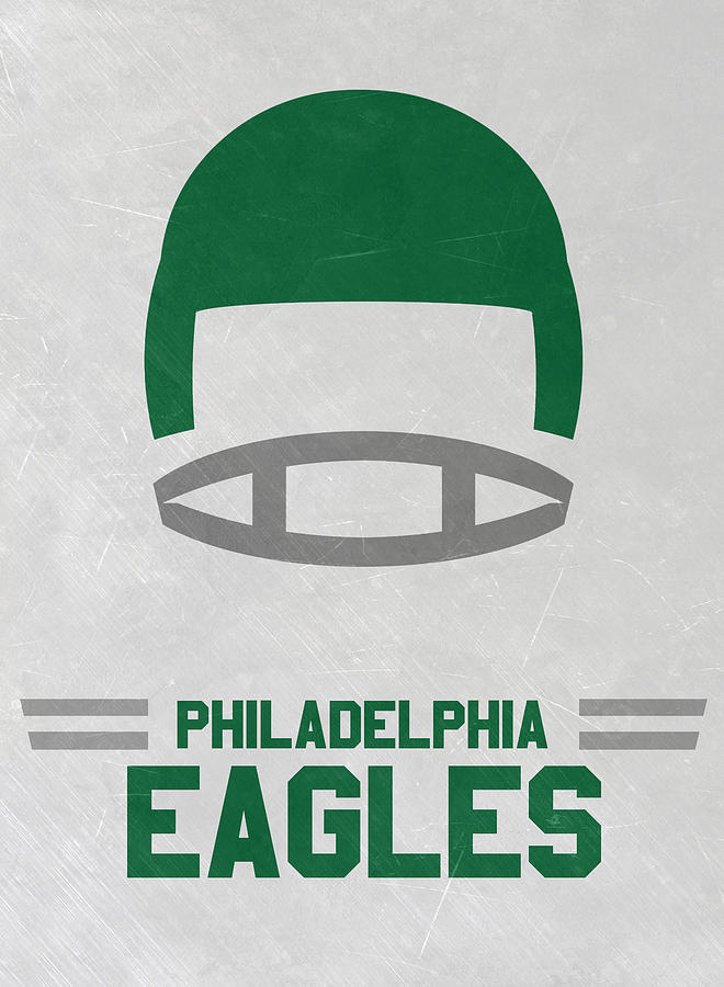 Philadelphia Eagles Vintage Art Onesie by Joe Hamilton - Fine Art America