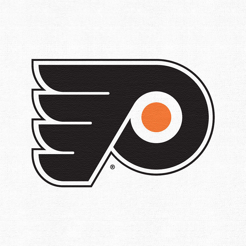 Philadelphia Flyers White Digital Art by Game On Images