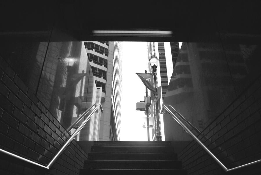 City Photograph - Philadelphia Subway Stairway to Heaven by Matt Quest
