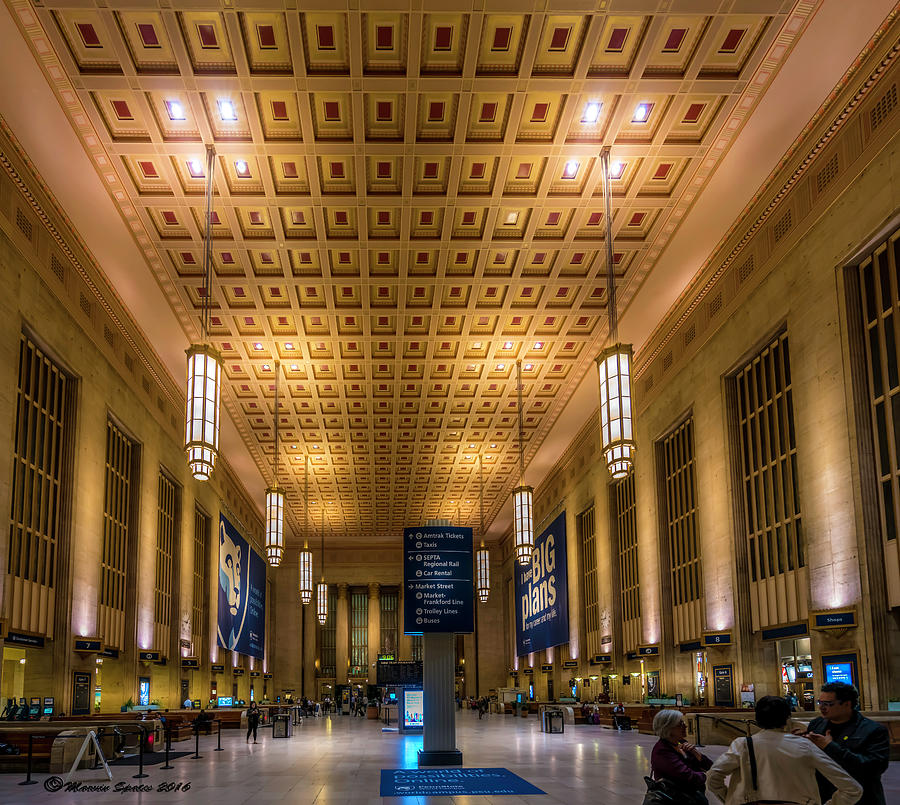 Philadelphia Train Station Photograph by Marvin Spates