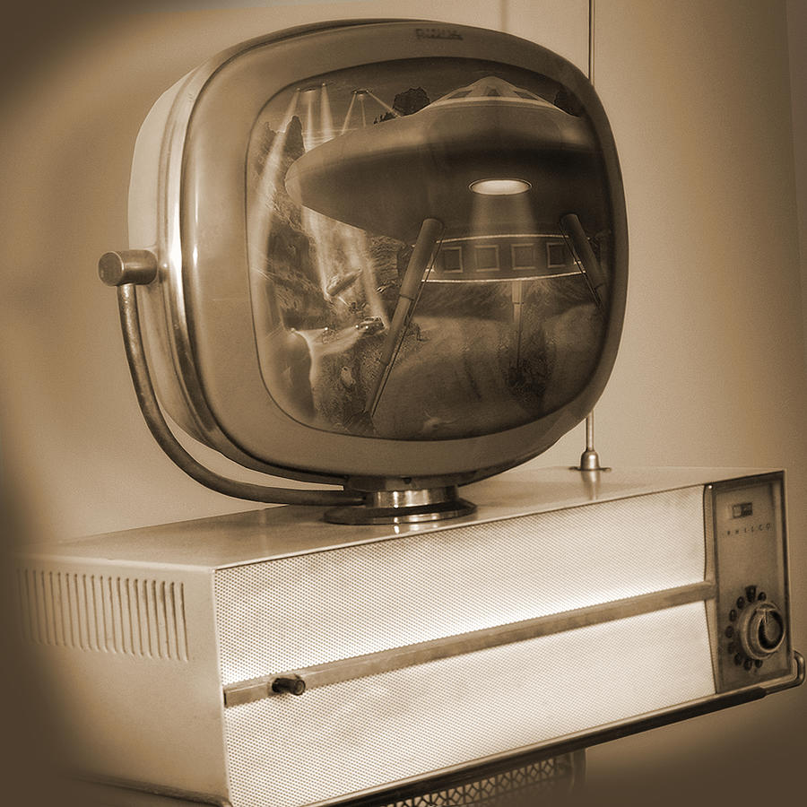 Vintage Television Photograph - Philco Television  by Mike McGlothlen