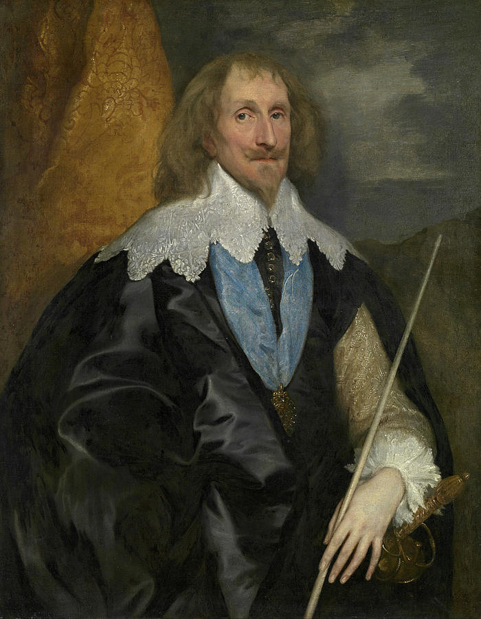 Anthony Van Dyck Painting - Philip Herbert, 4th Earl of Pembroke by Anthony van Dyck