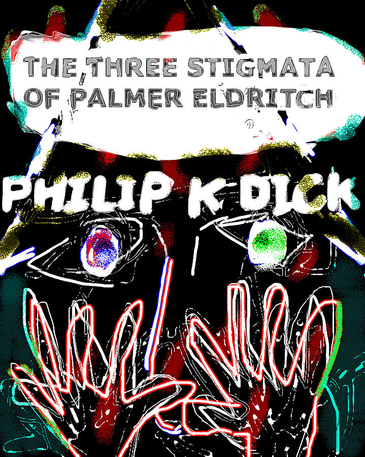 Philip K Dick Poster 2  Painting by Paul Sutcliffe