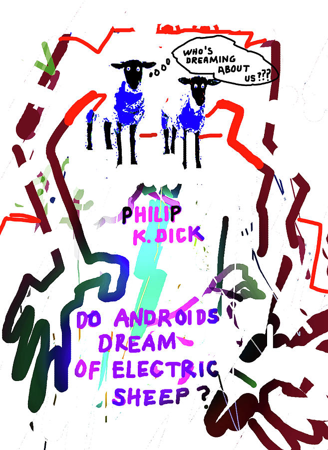 Philip K Dick Poster 3 Drawing