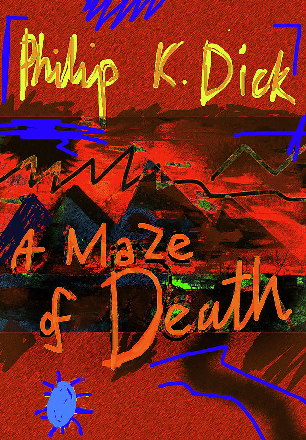 Philip K Dick Poster 4 Drawing