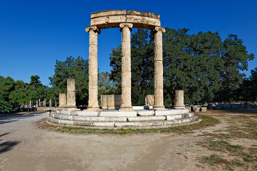 Philippeion - Ancient Olympia Photograph by Constantinos Iliopoulos