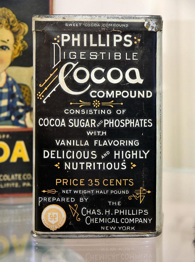 Phillips Digestible Cocoa Photograph by Richard Reeve