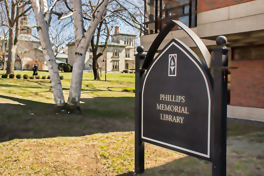 Phillips Memorial Library Providence College, Artistic Photograph by Nancy De Flon
