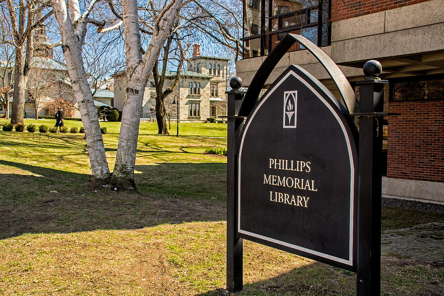 Phillips Memorial Library Providence College Photograph by Nancy De Flon
