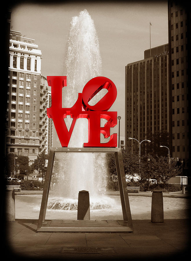 Philly Love Photograph by Skip Willits