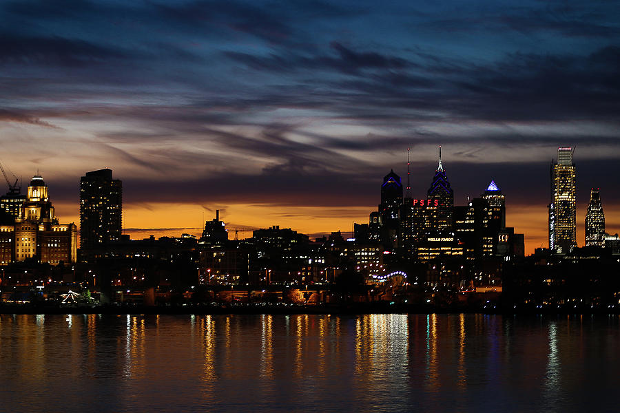 Philly Night Light Photograph by Dan Banfe - Fine Art America