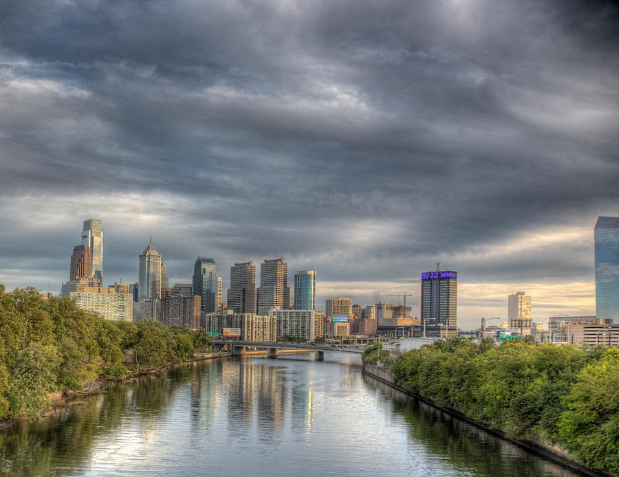 Philly River 2 Photograph by Matthew Bamberg