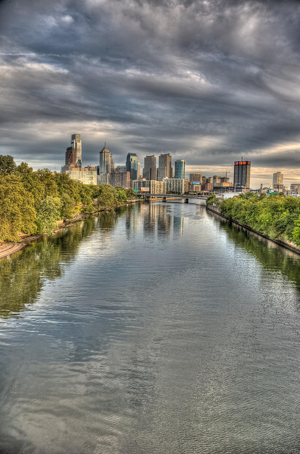 Philly River Photograph by Matthew Bamberg
