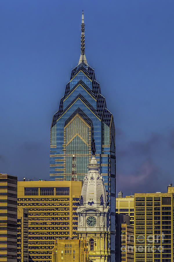 Philly Skyline-Old and New Photograph by Nick Zelinsky Jr