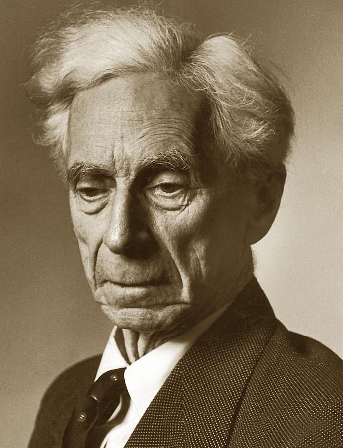 Philosopher Bertrand Russell circa 1962 Photograph by David Lee Guss ...