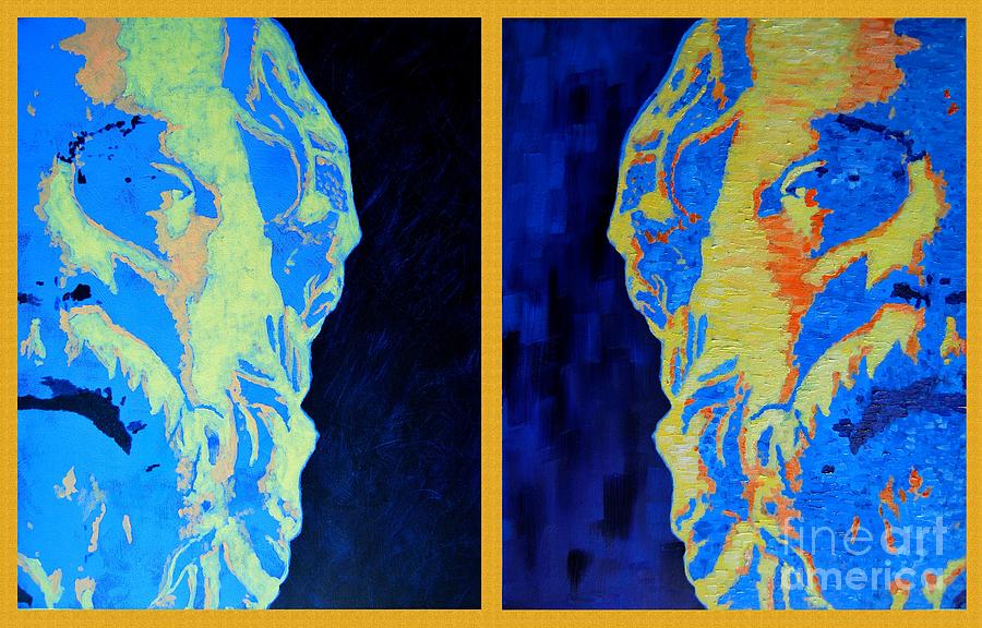 Philosopher -socrates 1 Painting by Ana Maria Edulescu