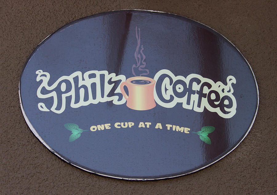 Philz Coffee - One Cup at a Time Photograph by Suzanne Gaff